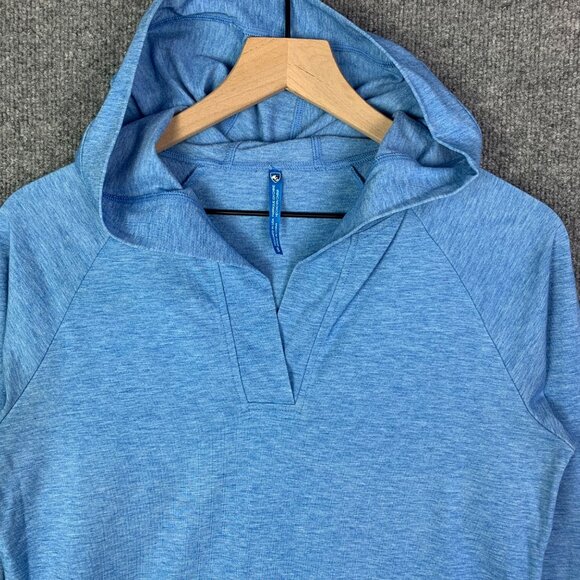Kuhl Womens Blue Hoodie‎ Pullover With Front Pocket Size Small - Picture 3 of 10